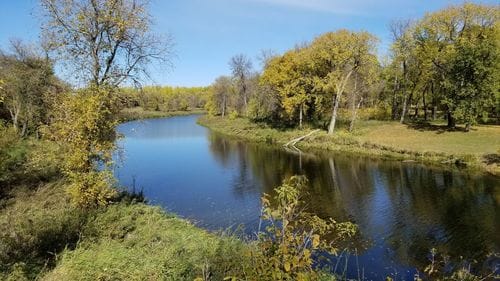Fishing in Winnipeg - La Barriere Park